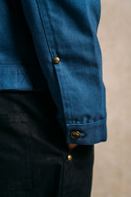 Canvas Work Jacket 'French Blue'