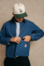 Canvas Work Jacket 'French Blue'
