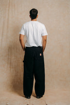 Carpenter Work Pants 'Black Canvas'