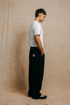 Carpenter Work Pants 'Black Canvas'