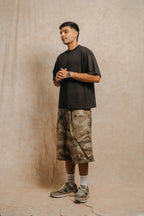 Balloon Cargo Shorts 'Diffused Brown Camo Ripstop'