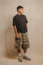 Balloon Cargo Shorts 'Diffused Brown Camo Ripstop'