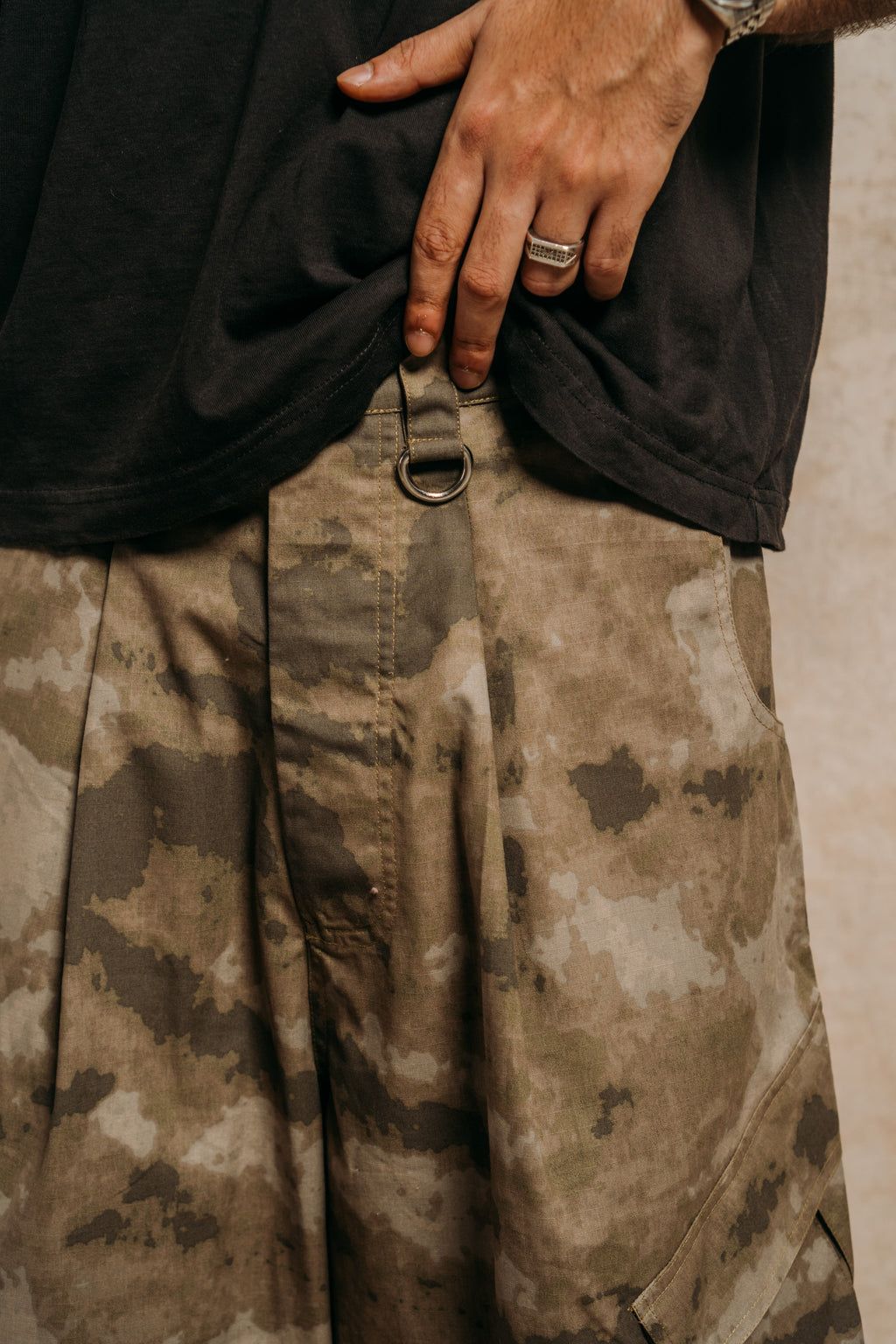 Balloon Cargo Shorts 'Diffused Brown Camo Ripstop'