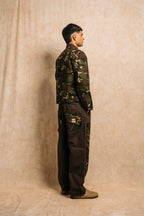 Double Knee Painter Pant 'Mocha Camo'