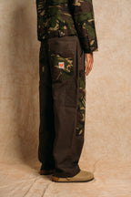 Double Knee Painter Pant 'Mocha Camo'