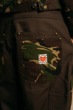 Double Knee Painter Pant 'Mocha Camo'
