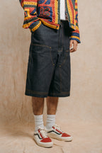 Carpenter Work Jorts 'Raw Indigo'
