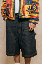 Carpenter Work Jorts 'Raw Indigo'