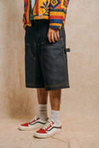 Carpenter Work Jorts 'Raw Indigo'