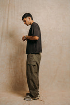 Vintage Cargo Pants 'Olive Ripstop'