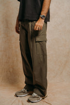 Vintage Cargo Pants 'Olive Ripstop'