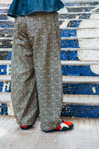 Horseshoe Pants 'Leopard Print Twill'