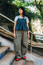 Horseshoe Pants 'Leopard Print Twill'