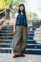 Horseshoe Pants 'Leopard Print Twill'
