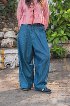 Really Wide Pants 'Blue Stripes'