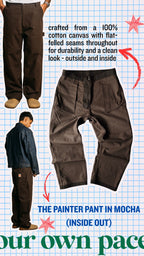 Painter Pant 'Mocha Canvas'