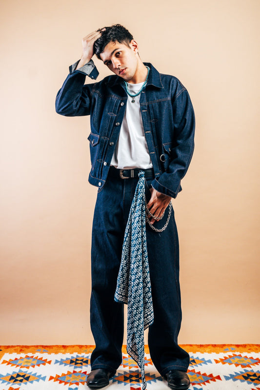 I'm A Star Straight Jeans 'Raw Indigo'