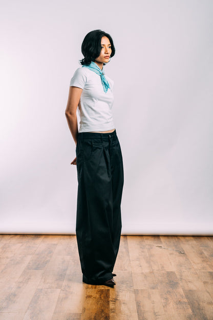 Really Wide Pants 'Black Stripes'