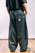 Really Wide Pants 'Grey Stripes'
