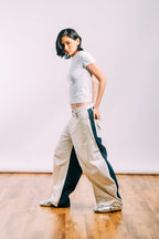 I'm A Star Horseshoe Jeans 'Indigo Off-White Split'