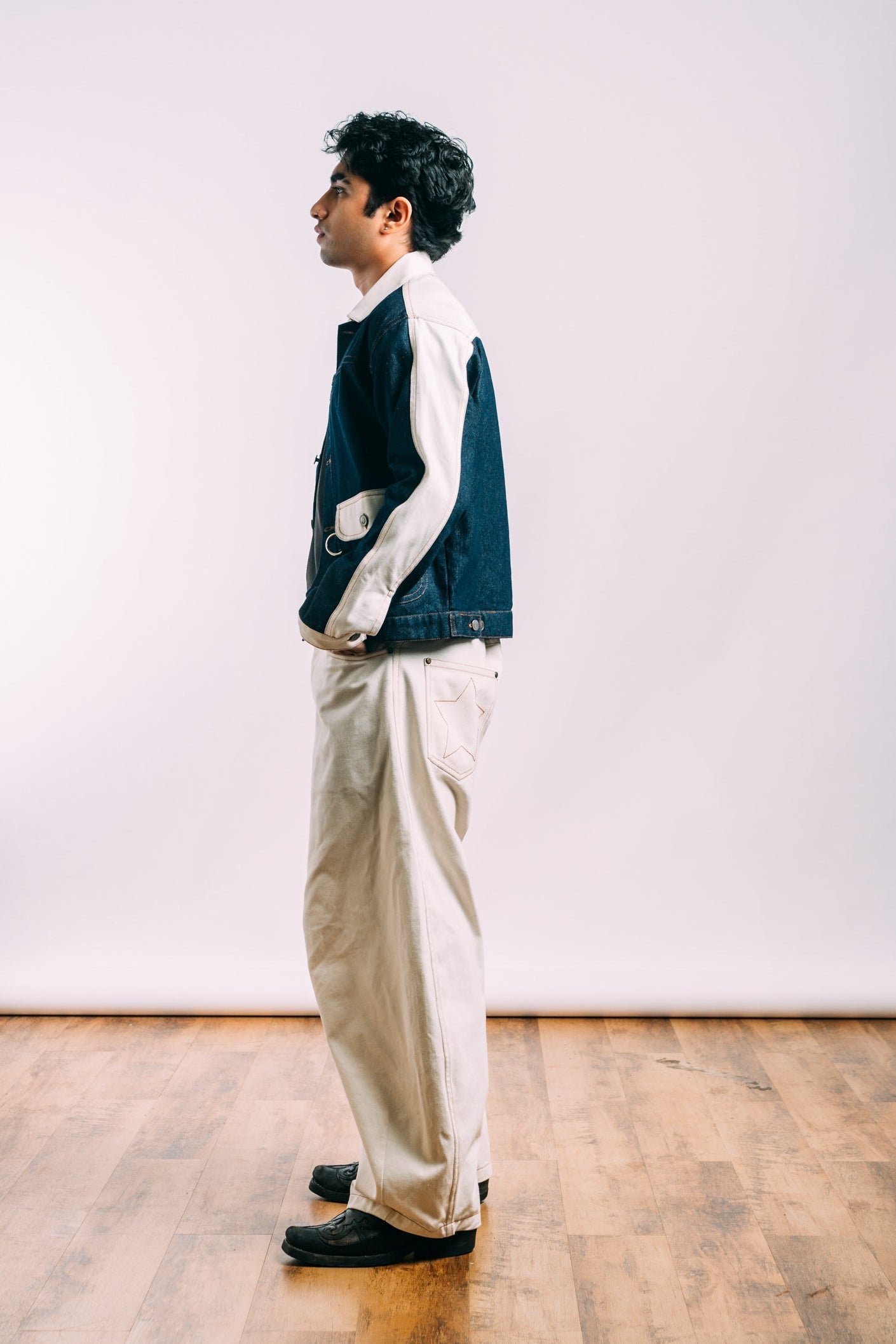 I'm A Star Horseshoe Jeans 'Off White'