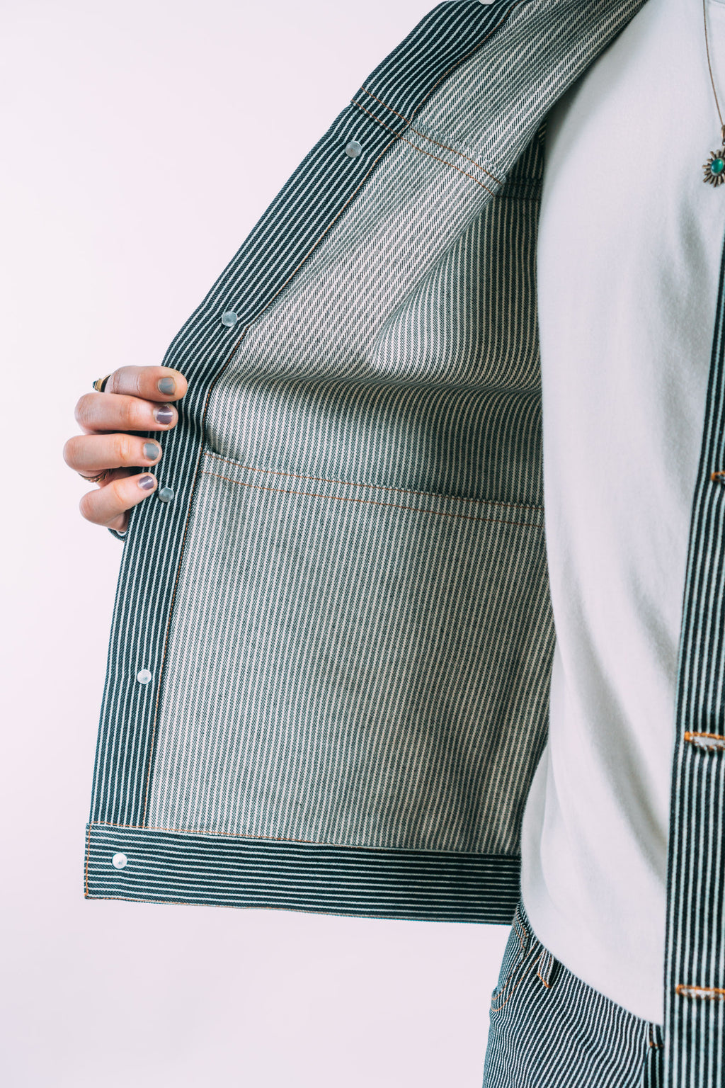 Denim Work Jacket 'Hickory'