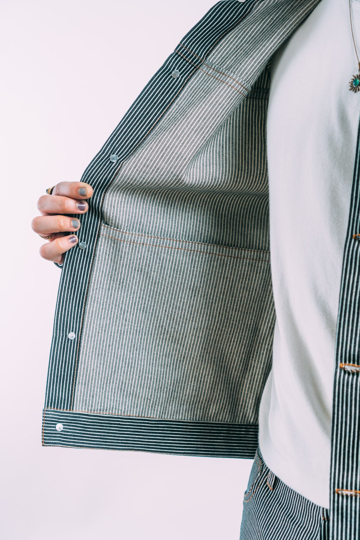 Denim Work Jacket 'Hickory'