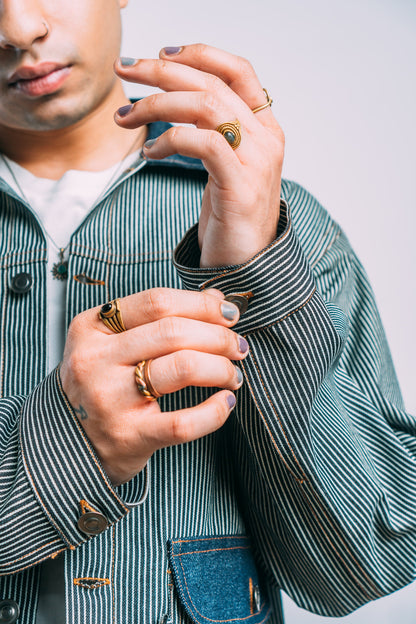 Denim Work Jacket 'Hickory'