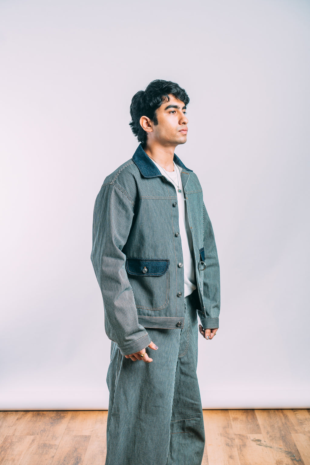 Denim Work Jacket 'Hickory'