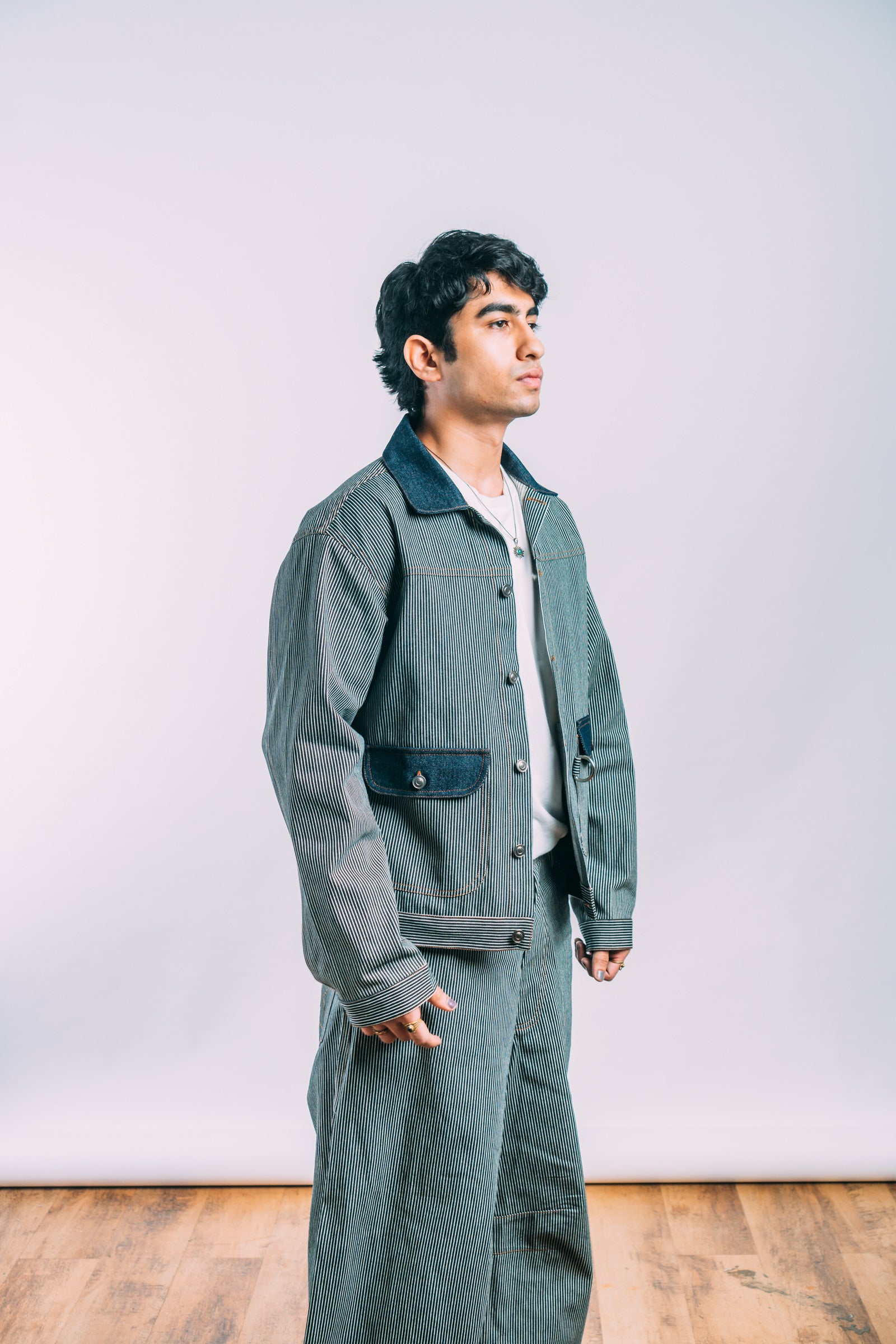 Denim Work Jacket 'Hickory'