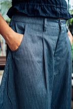 Really Wide Shorts 'Grey Stripes'