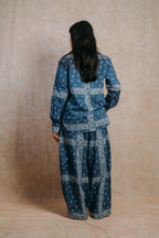 Sunday Morning Shirt 'Blue Paisley'