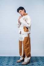 Double Knee Work Pants 'Raw Dearborn'