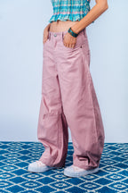 Horseshoe Pants 'Pink Canvas'
