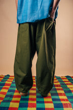 Balloon Pants 'Olive Canvas'