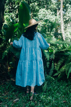 Jasmine Dress 'Light Blue Khadi'