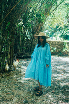 Jasmine Dress 'Light Blue Khadi'