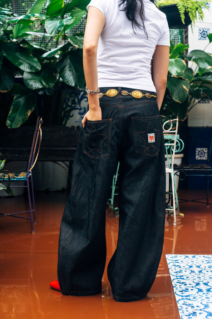 I'm A Star Horseshoe Jeans 'Raw Black'