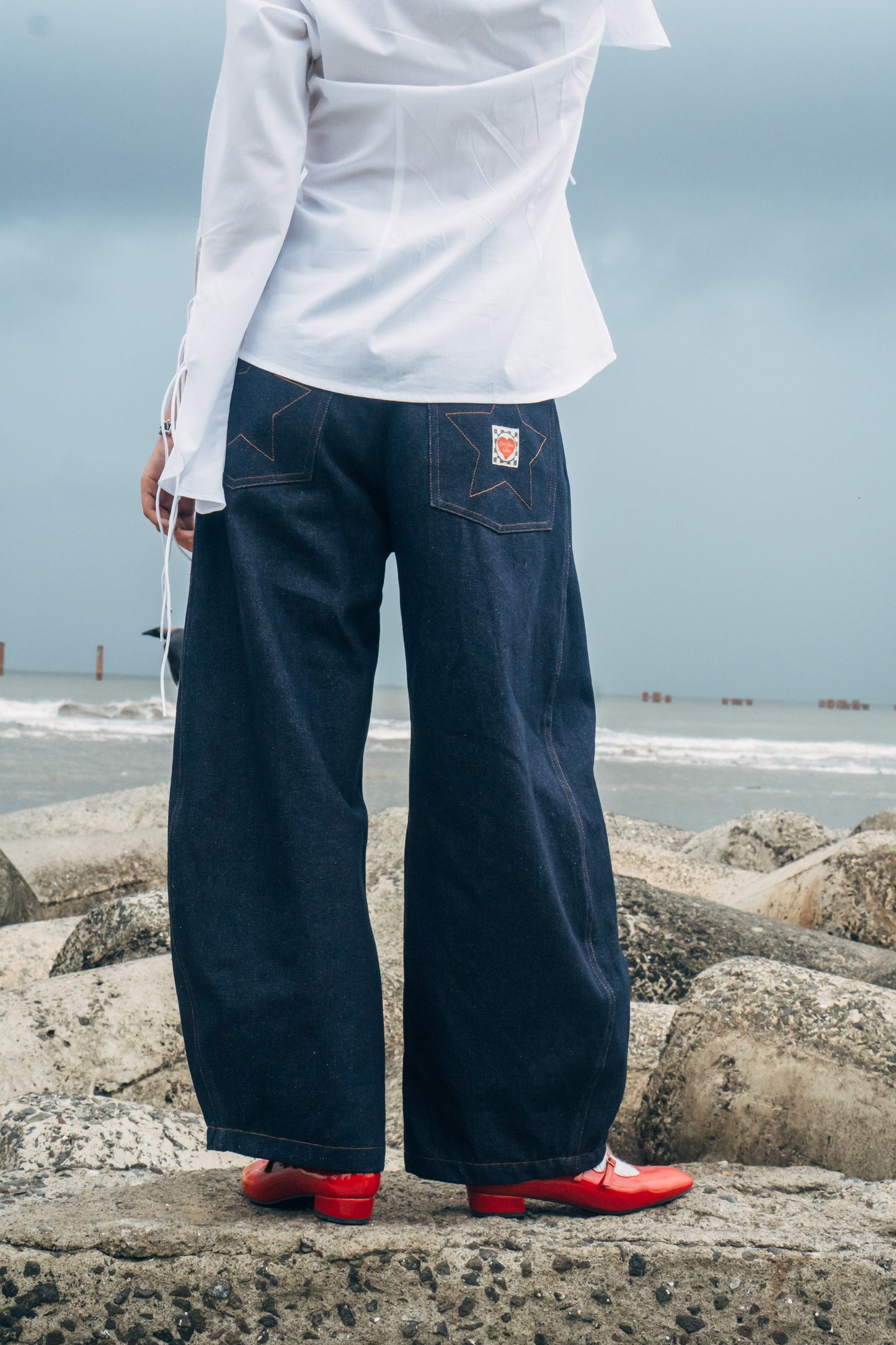I'm A Star Horseshoe Jeans 'Raw Indigo'