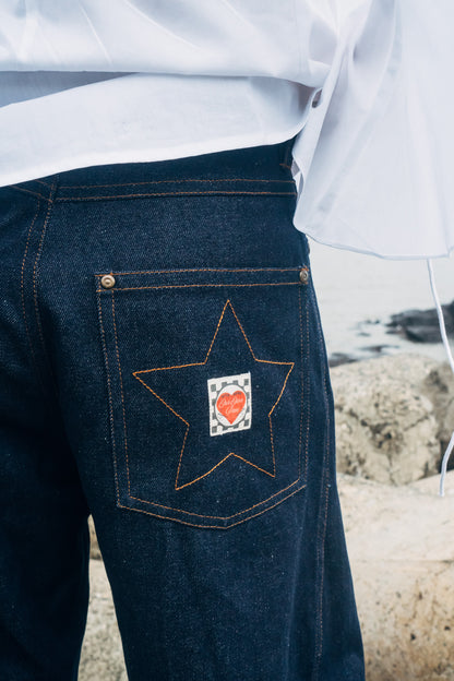 I'm A Star Horseshoe Jeans 'Raw Indigo'
