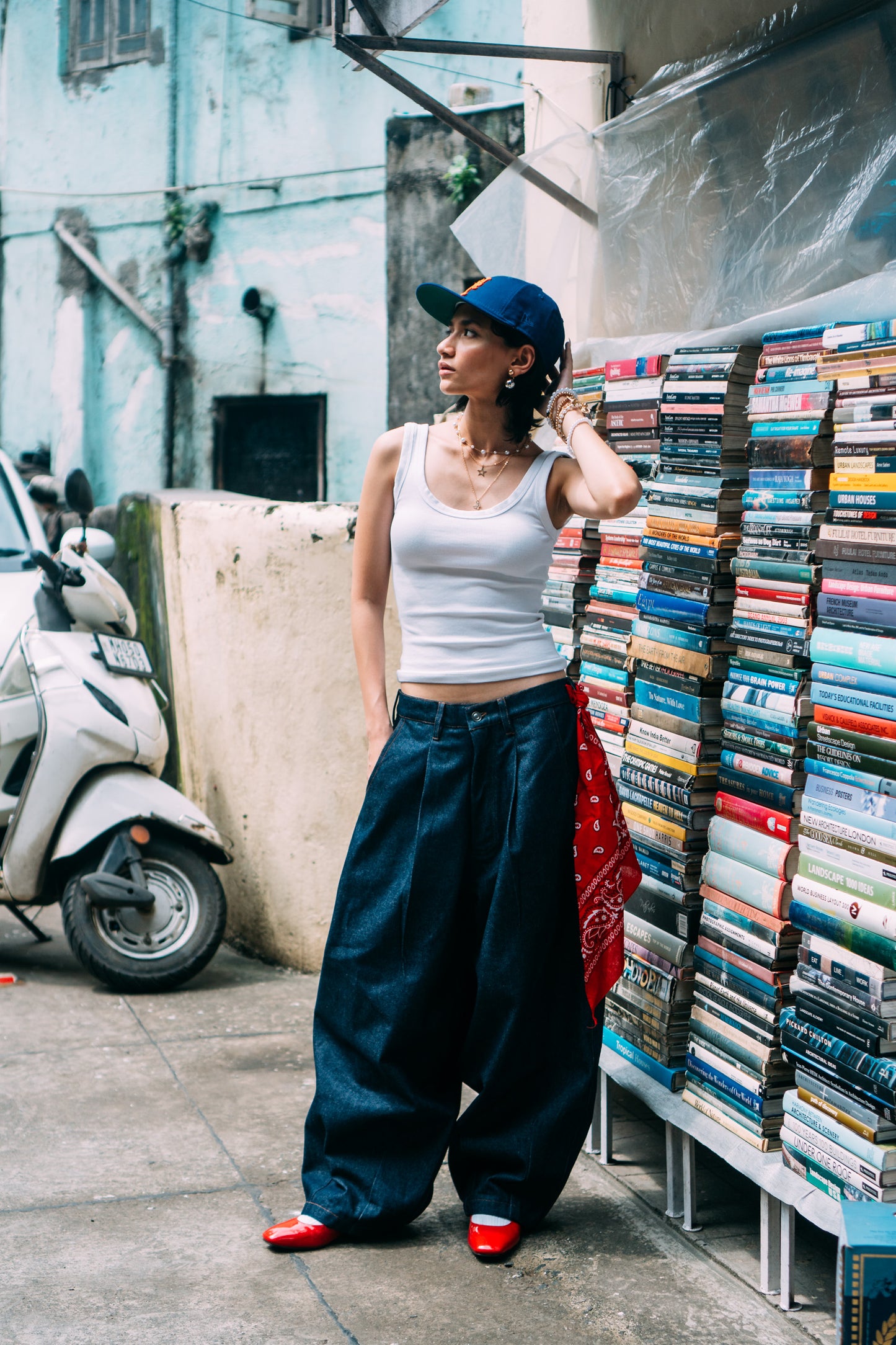 Balloon Pants 'Raw Indigo'