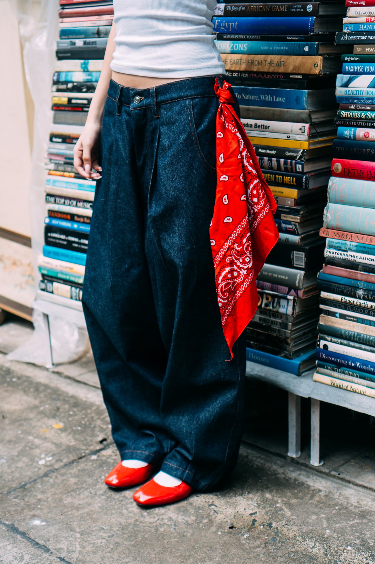 Balloon Pants 'Raw Indigo'