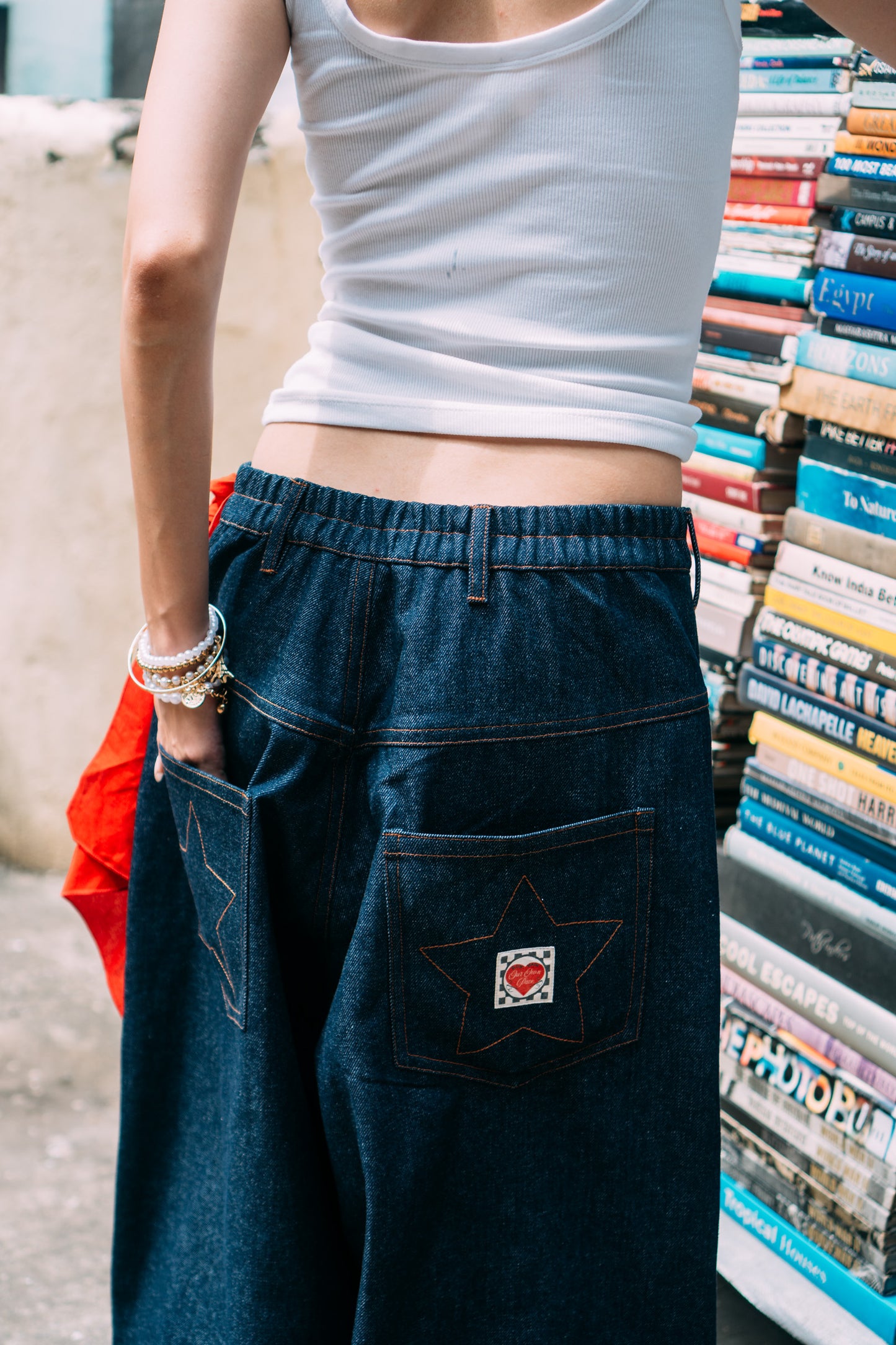 Balloon Pants 'Raw Indigo'