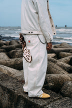I'm A Star Horseshoe Jeans 'Off White'