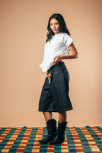 I'm A Star Jorts 'Raw Indigo'